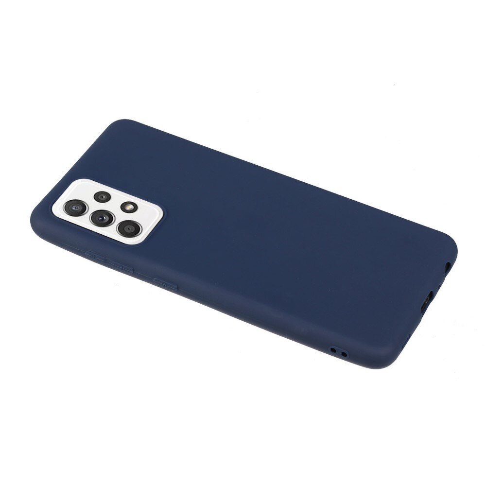 Coque TPU Samsung Galaxy A52 5G, Bleu