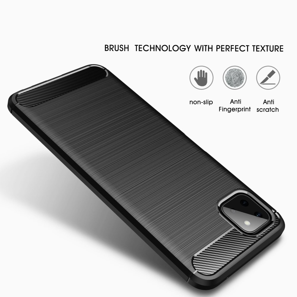 Coque Brushed TPU Case Samsung Galaxy A22 5G Black