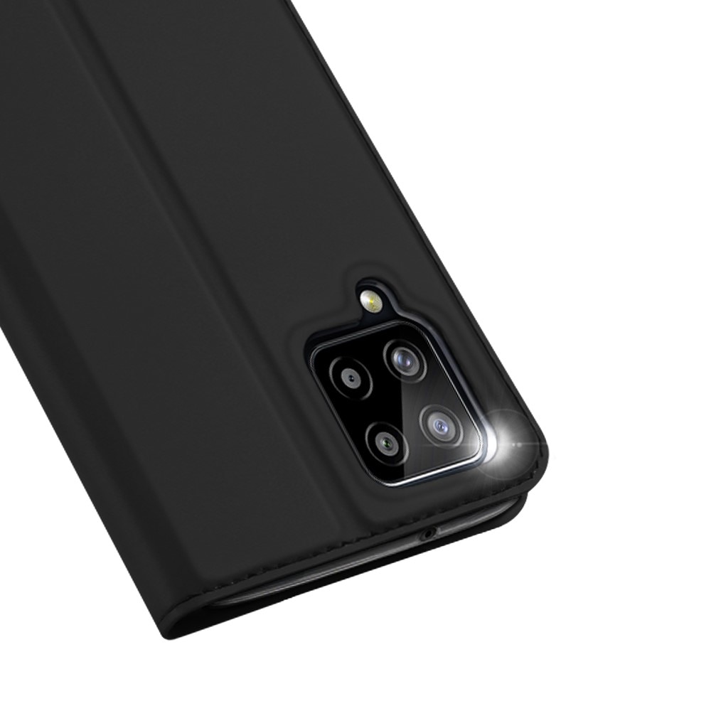 Étui portefeuille Skin Pro Series Samsung Galaxy A22 4G Black