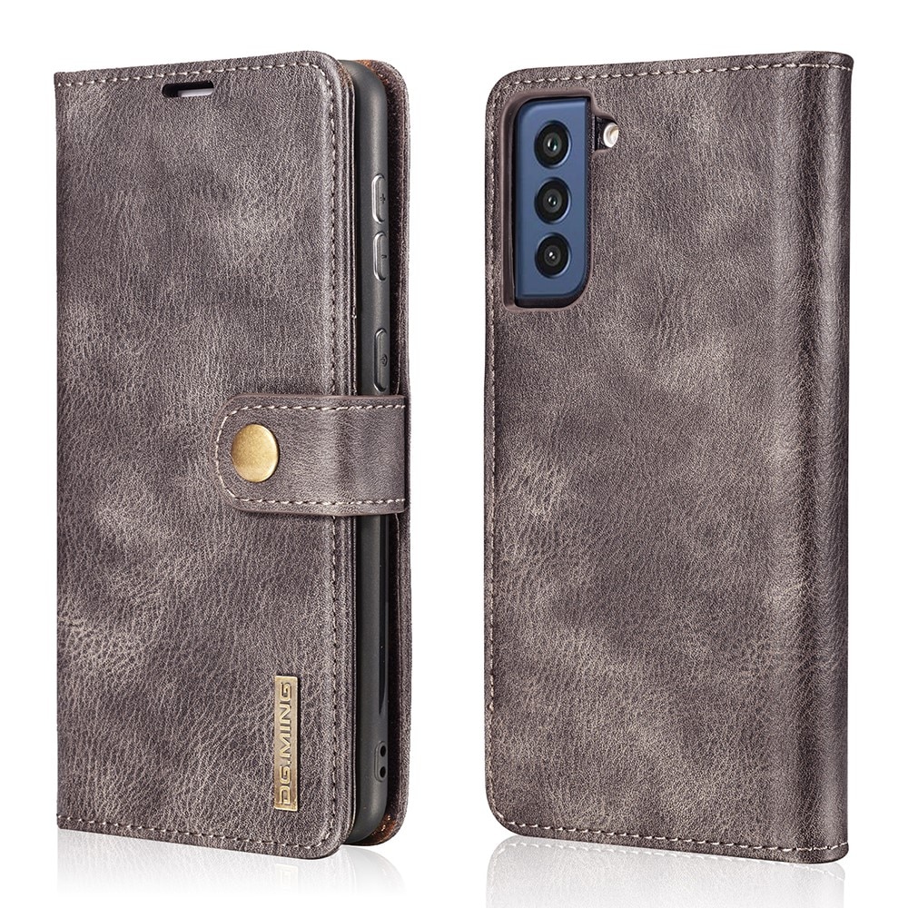 Étui portefeuille Magnet Wallet Samsung Galaxy S21 FE Brown