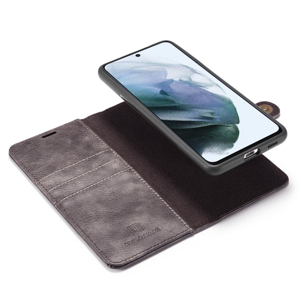 Étui portefeuille Magnet Wallet Samsung Galaxy S21 FE, Brown