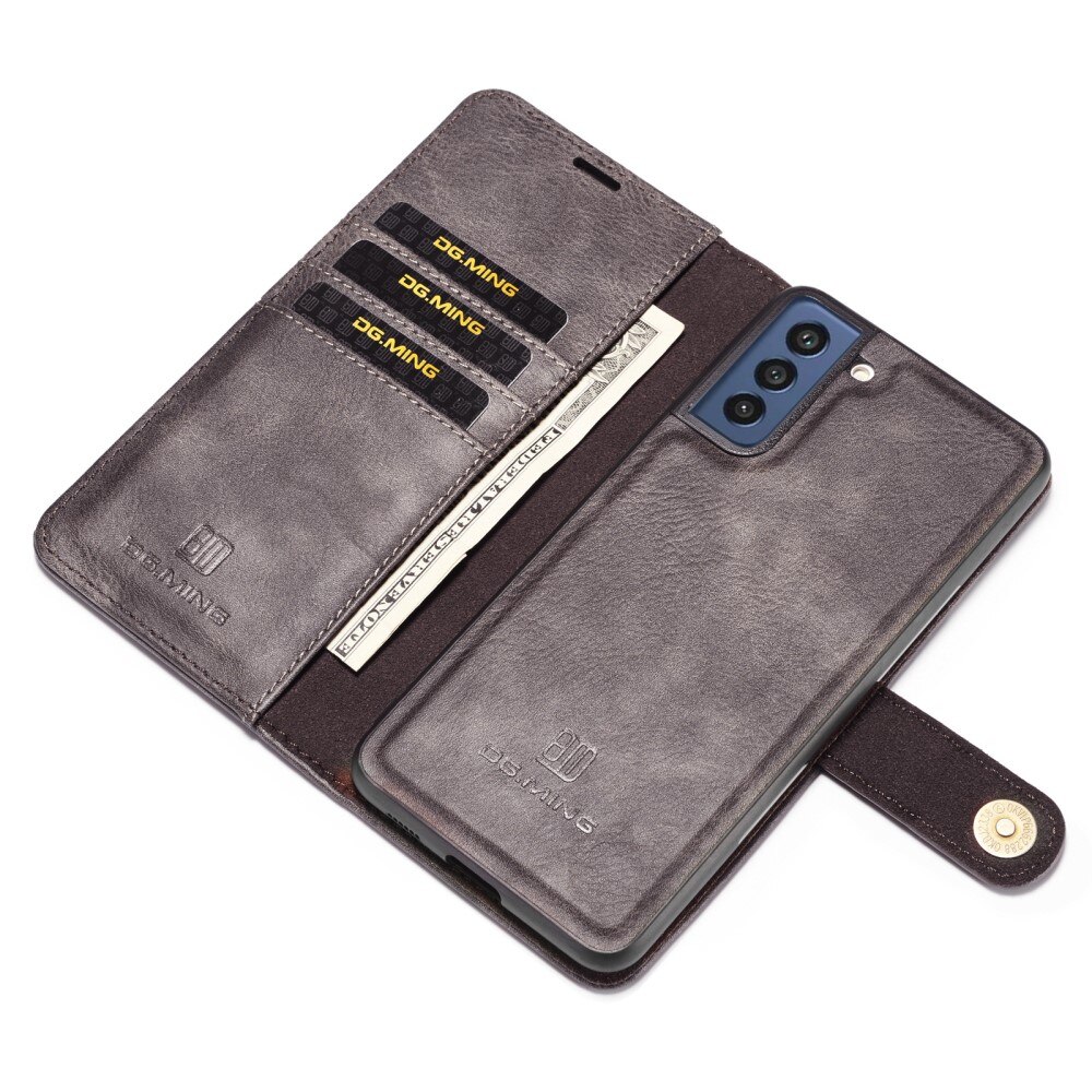 Étui portefeuille Magnet Wallet Samsung Galaxy S21 FE Brown