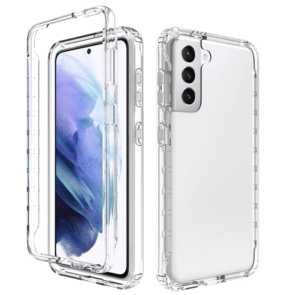 Coque de couverture complète Samsung Galaxy S21, Transparent