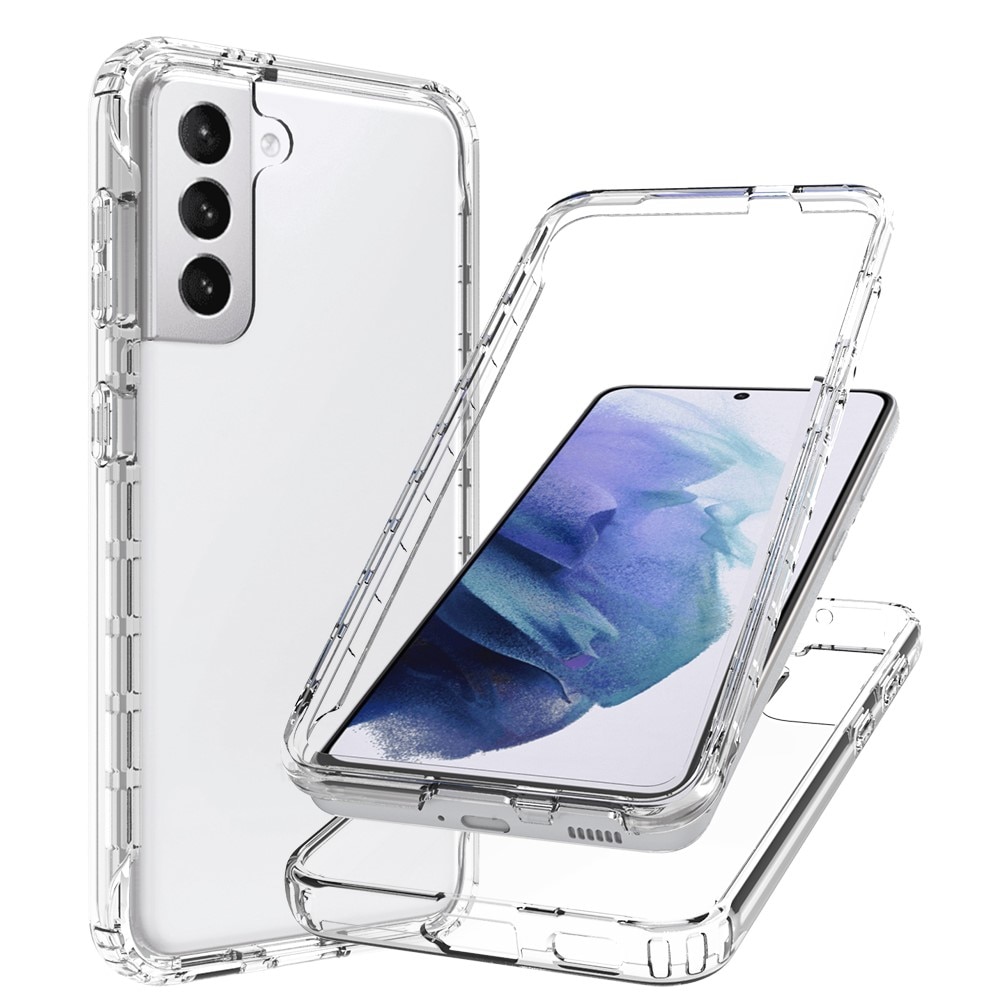 Coque de couverture complète Samsung Galaxy S21, Transparent