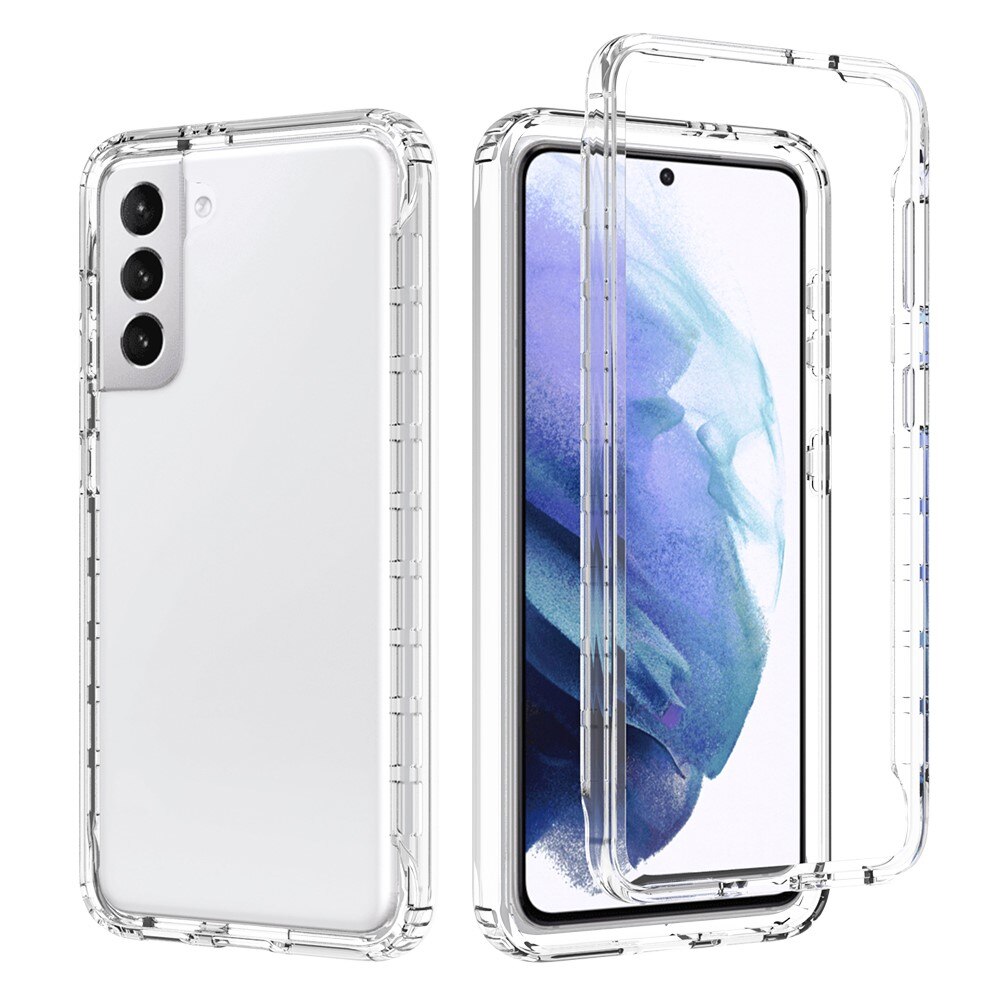 Coque de couverture complète Samsung Galaxy S21, Transparent