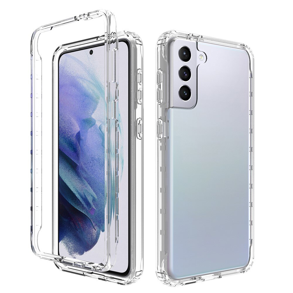 Coque de couverture complète Samsung Galaxy S21 Plus, Transparent