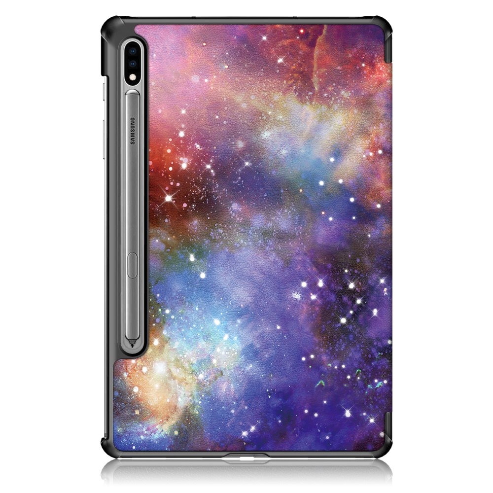 Étui Tri-Fold Samsung Galaxy Tab S7 FE, Espace