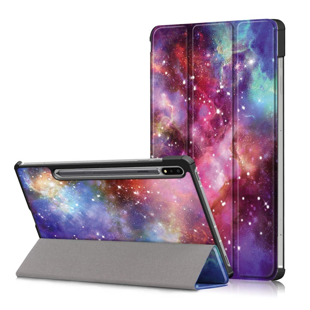 Étui Tri-Fold Samsung Galaxy Tab S7 FE, Espace