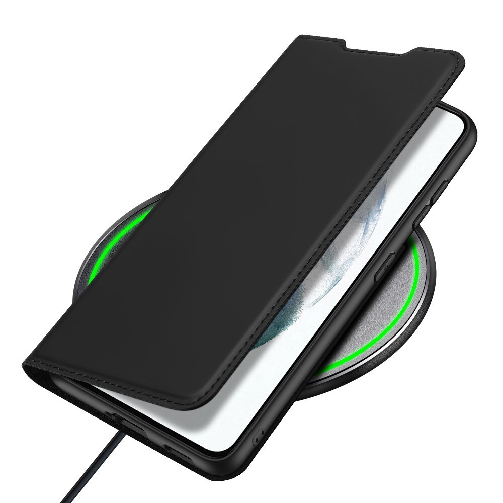 Étui portefeuille Skin Pro Series Samsung Galaxy S21 FE, Noir