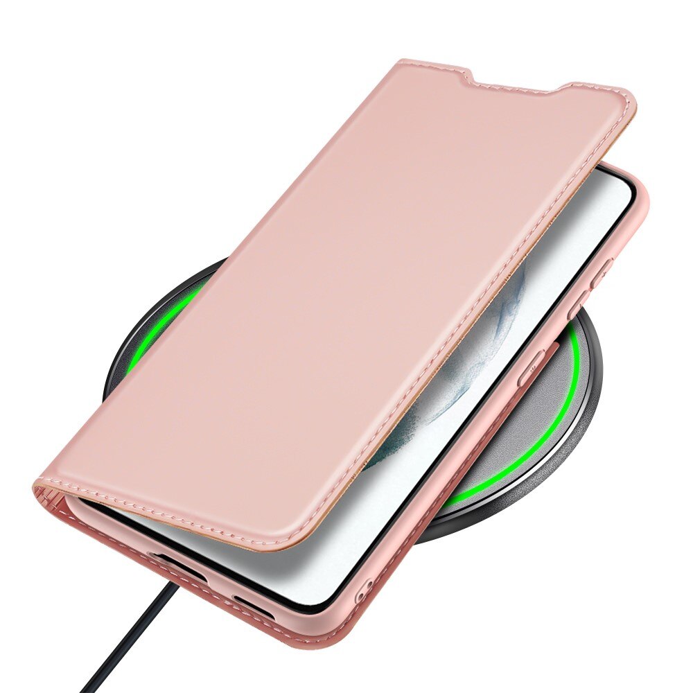 Étui portefeuille Skin Pro Series Samsung Galaxy S21 FE, Rose