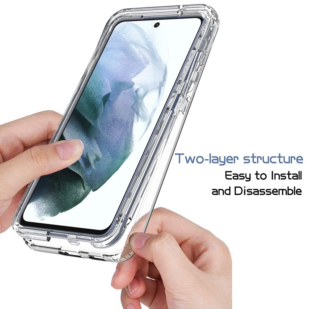 Coque de couverture complète Samsung Galaxy S21 FE, Transparent
