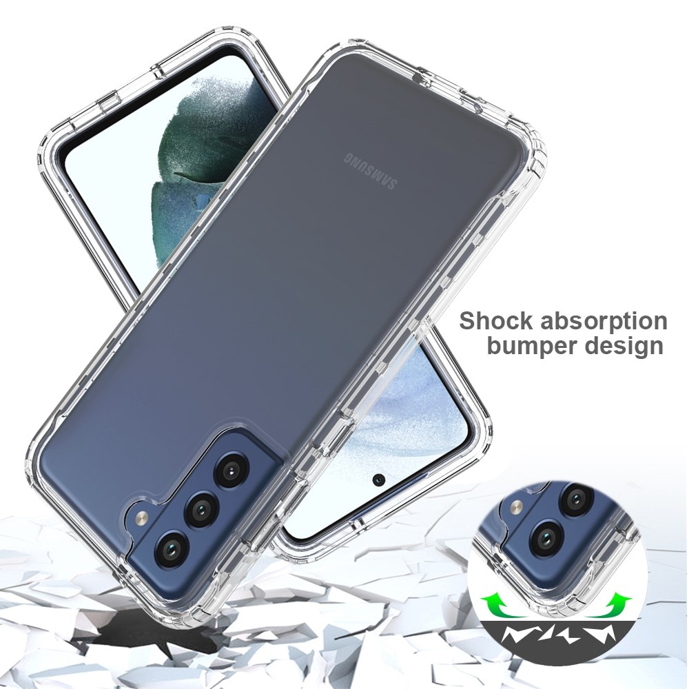 Coque de couverture complète Samsung Galaxy S21 FE, Transparent
