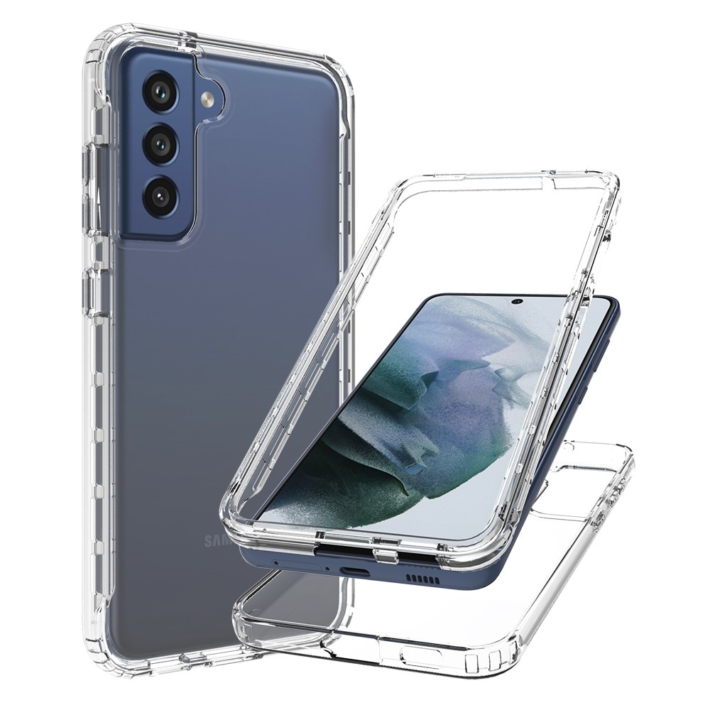 Coque de couverture complète Samsung Galaxy S21 FE, transparent