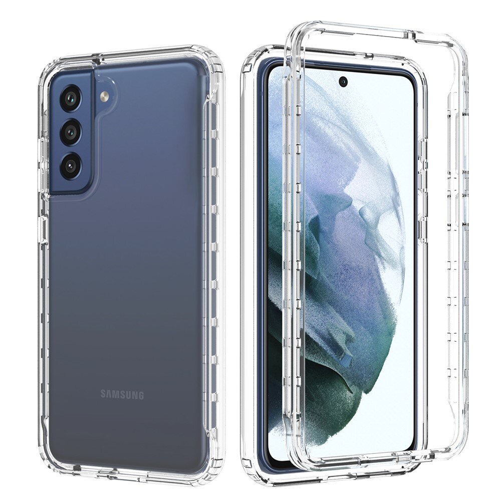 Coque de couverture complète Samsung Galaxy S21 FE, Transparent