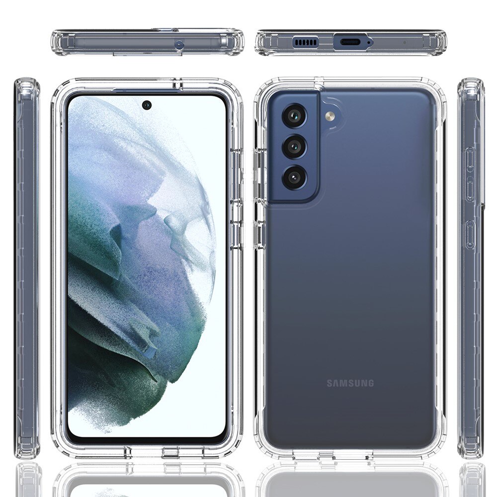 Coque de couverture complète Samsung Galaxy S21 FE, Transparent