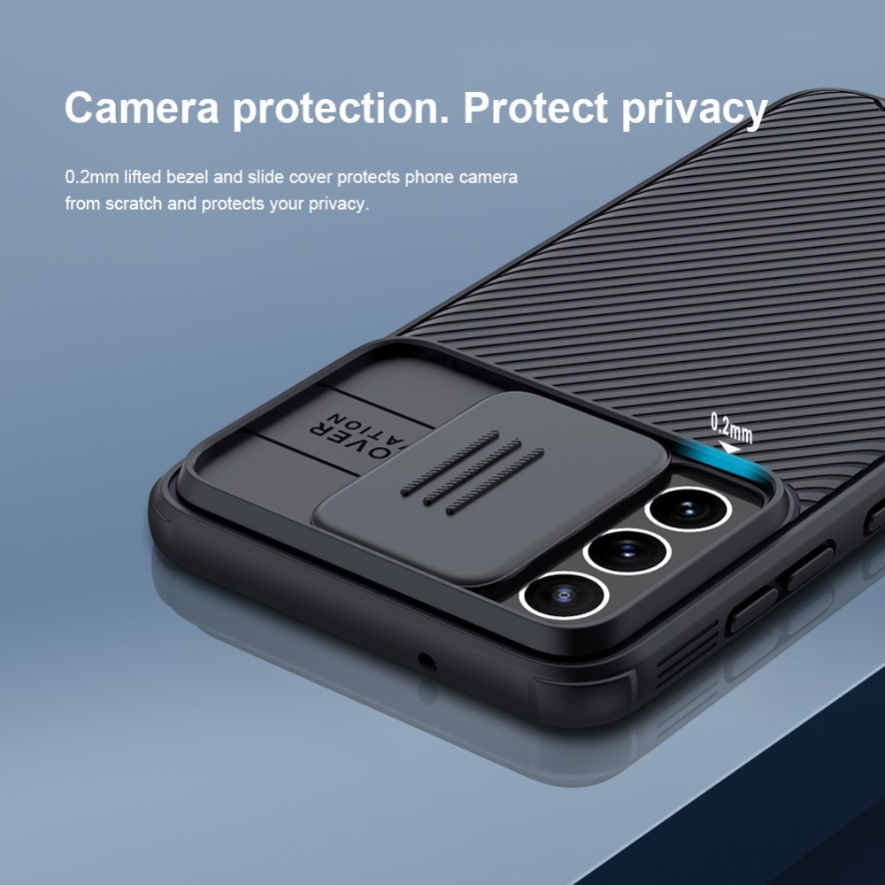 Coque CamShield Samsung Galaxy S21 FE, Noir