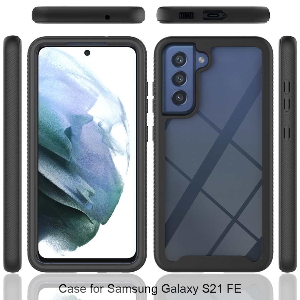 Coque de couverture complète Samsung Galaxy S21 FE Noir