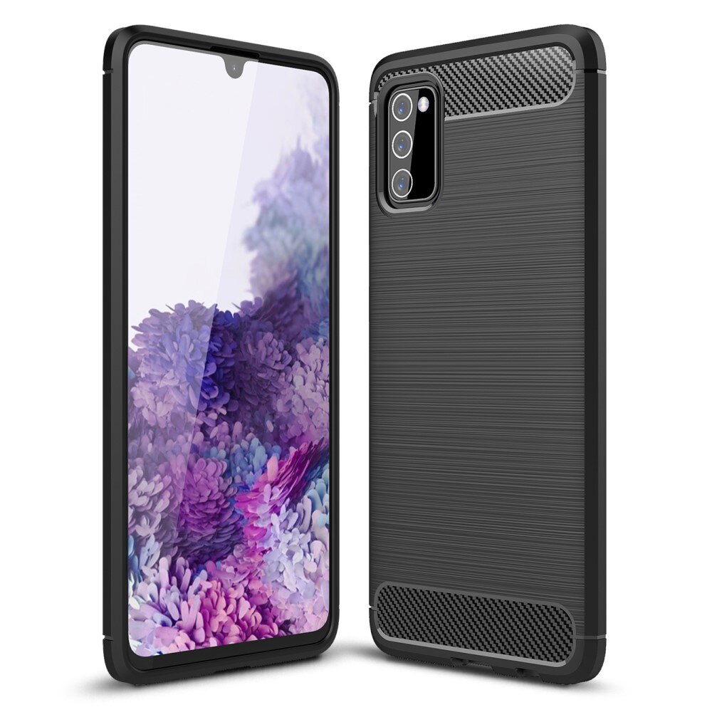 Coque Brushed TPU Case Samsung Galaxy A03s Black