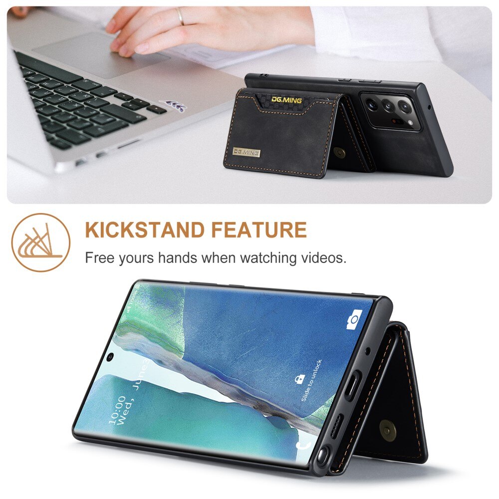Coque Magnetic Card Slot Samsung Galaxy Note 20 Ultra, Noir