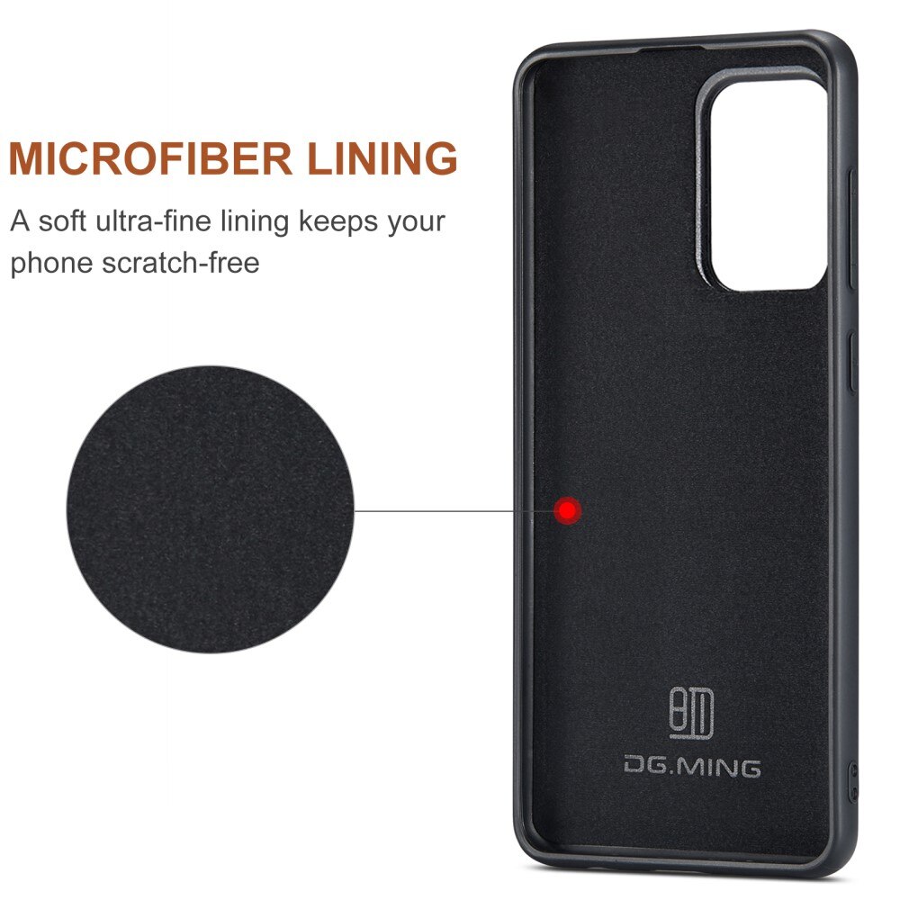 Coque Magnetic Card Slot Samsung Galaxy A52 5G, Noir