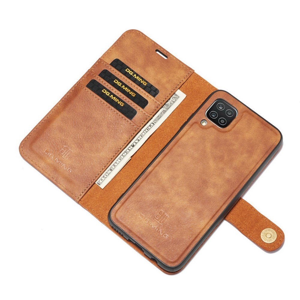 Étui portefeuille Magnet Wallet Samsung Galaxy A22 4G Cognac