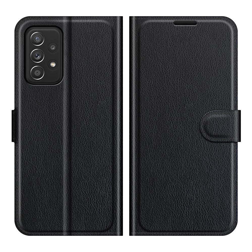 Coque portefeuille Samsung Galaxy A52 5G, Noir