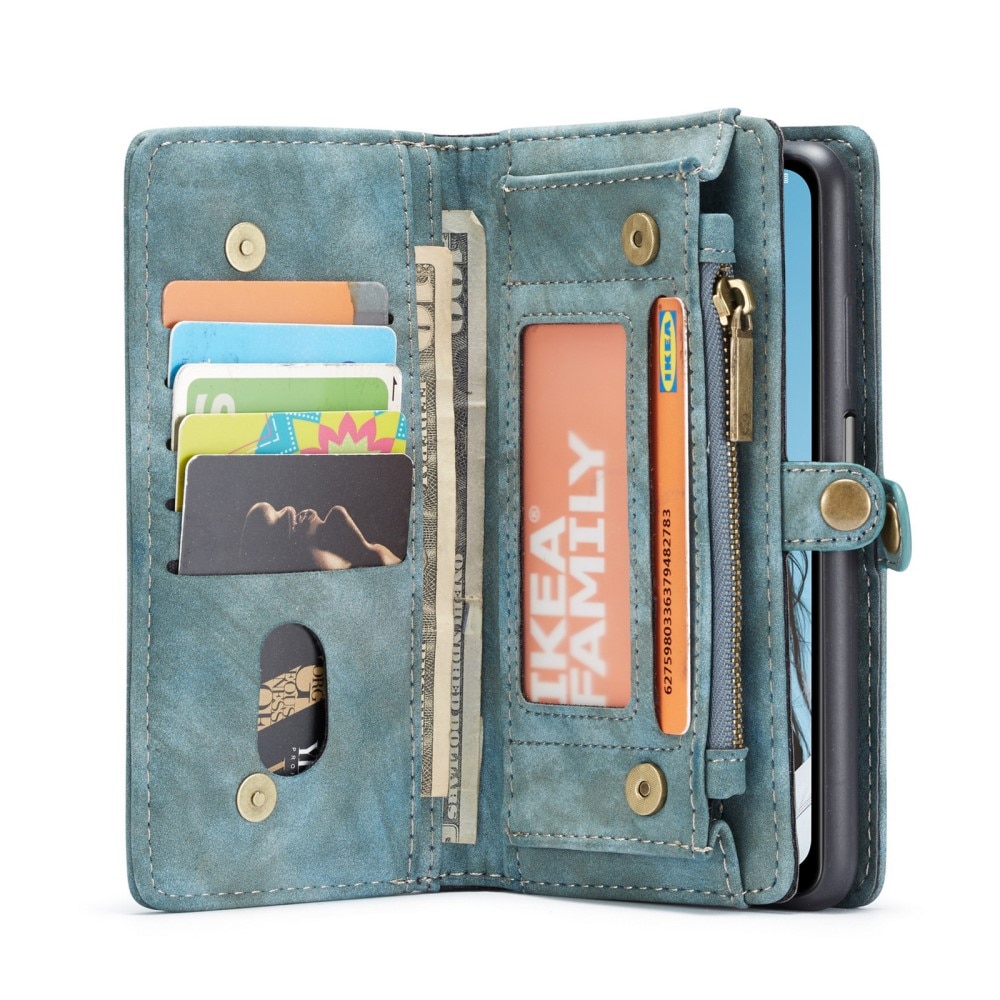 Étui portefeuille multi-cartes Samsung Galaxy A32 5G, Bleu