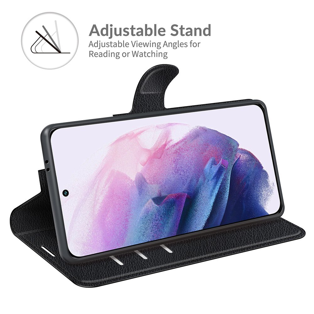 Coque portefeuille Samsung Galaxy S22, Noir