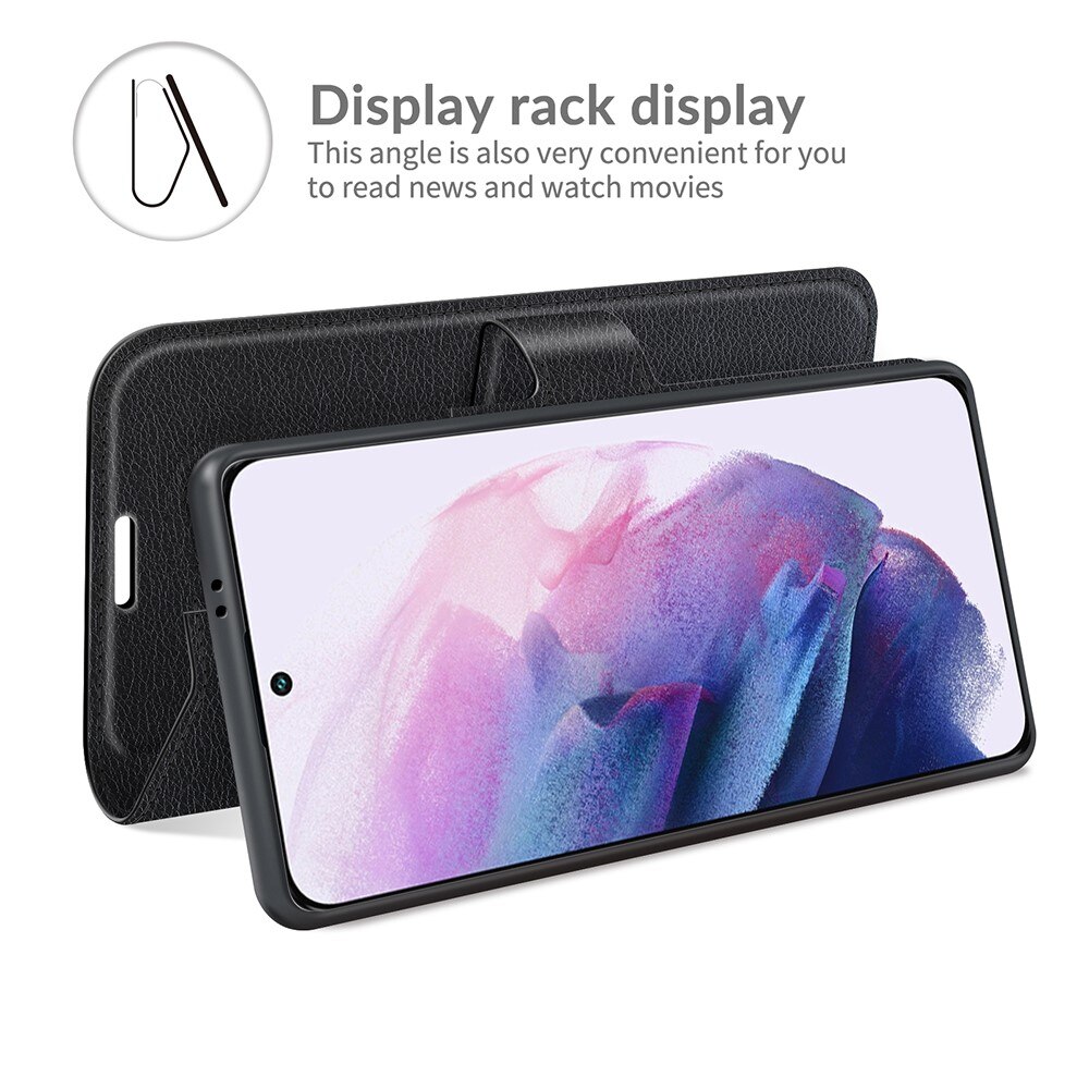 Coque portefeuille Samsung Galaxy S22, Noir