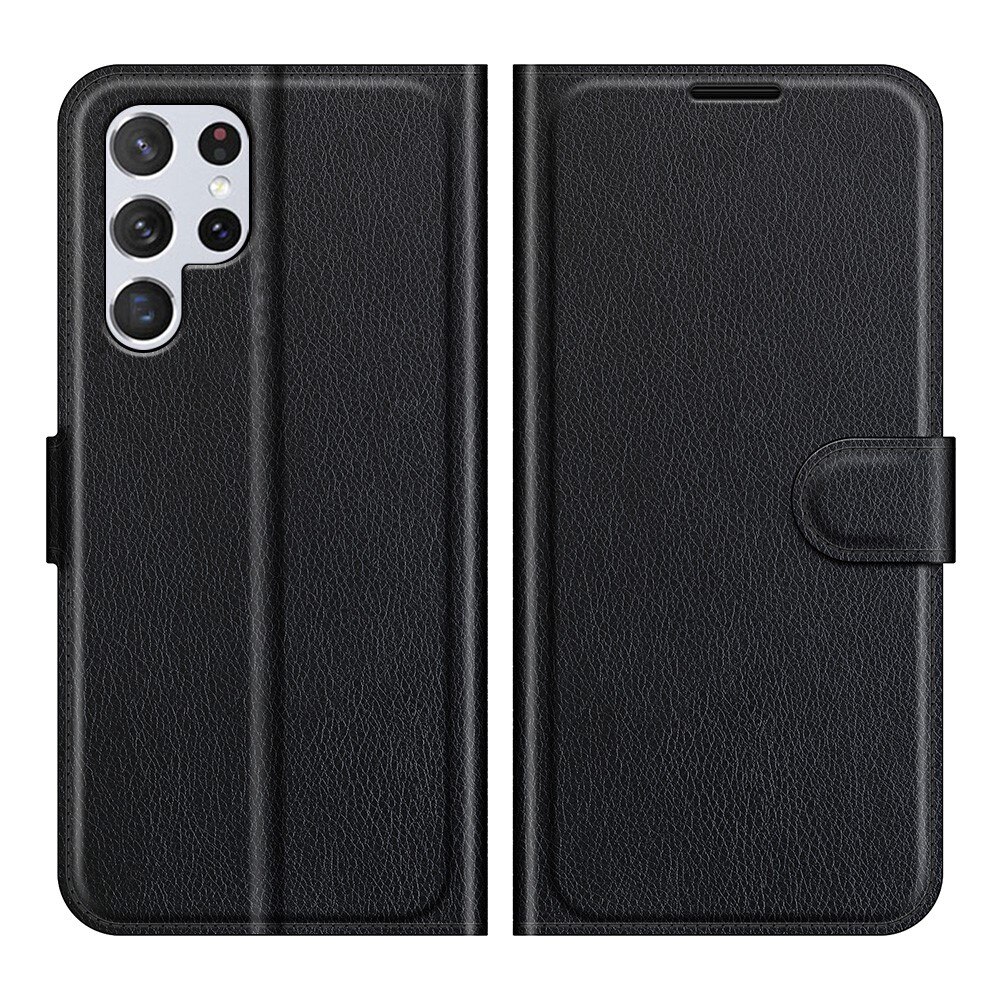 Coque portefeuille Samsung Galaxy S22 Ultra, Noir