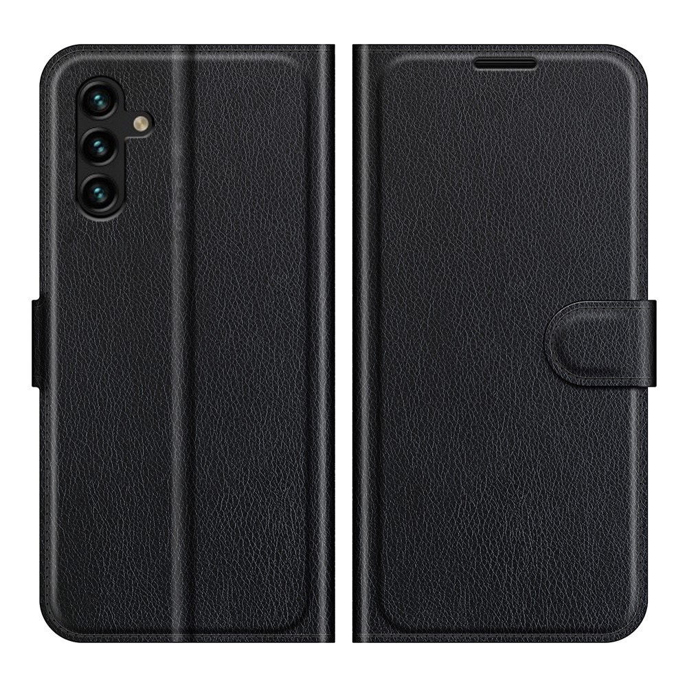 Coque portefeuille Samsung Galaxy A04s, noir