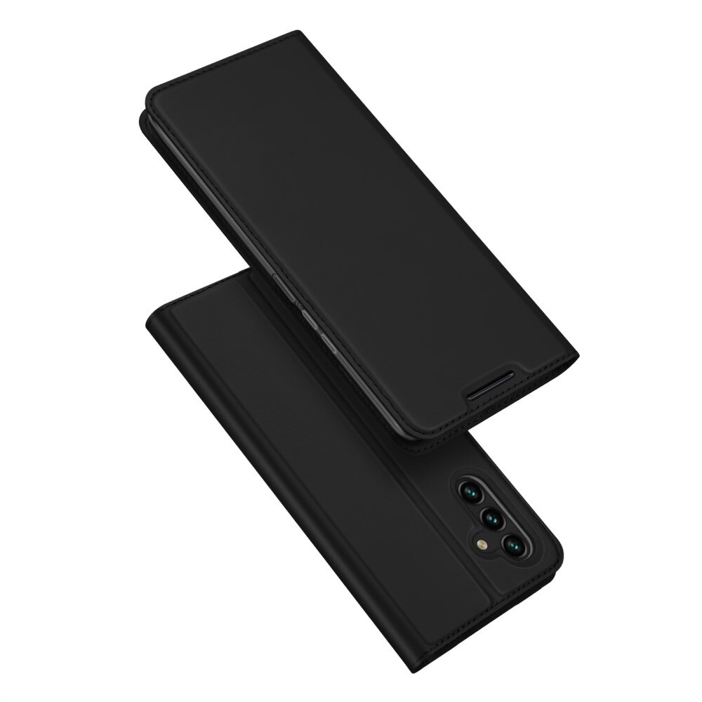 Étui portefeuille Skin Pro Series Samsung Galaxy A04s, Noir