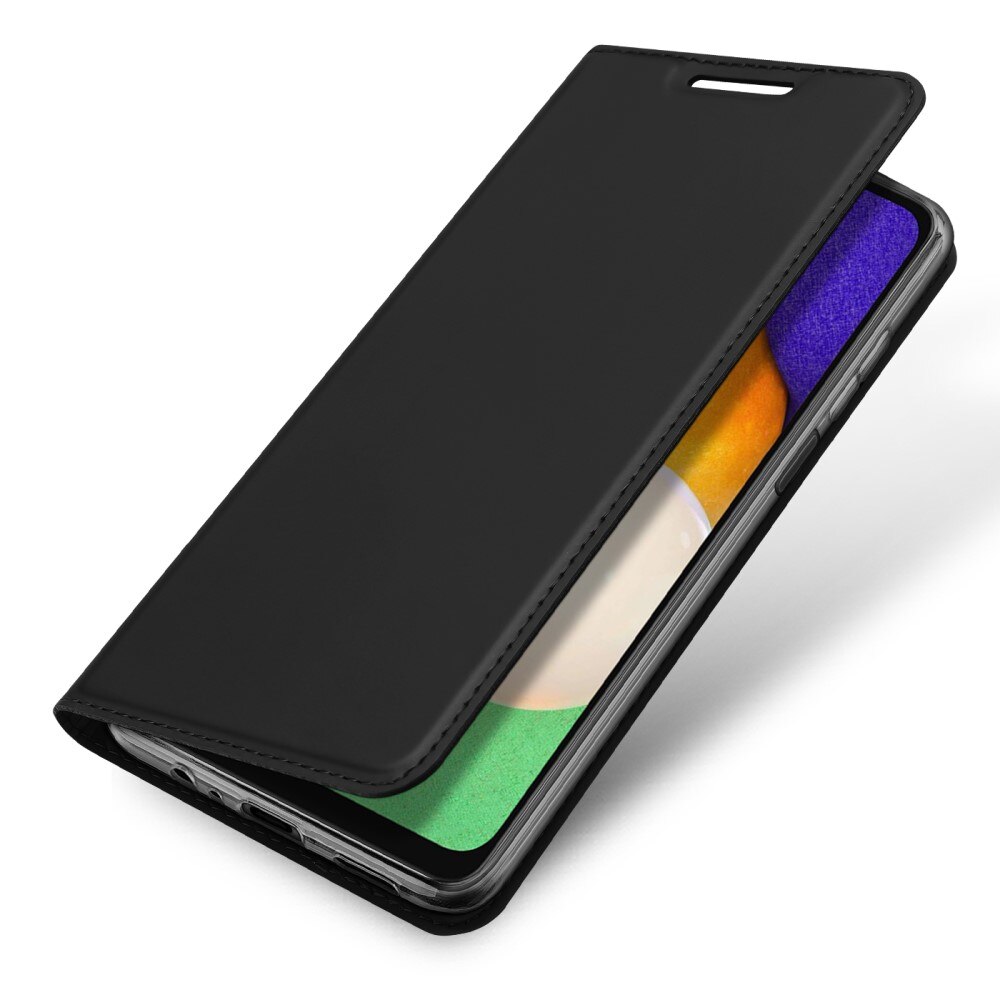 Étui portefeuille Skin Pro Series Samsung Galaxy A04s, Noir