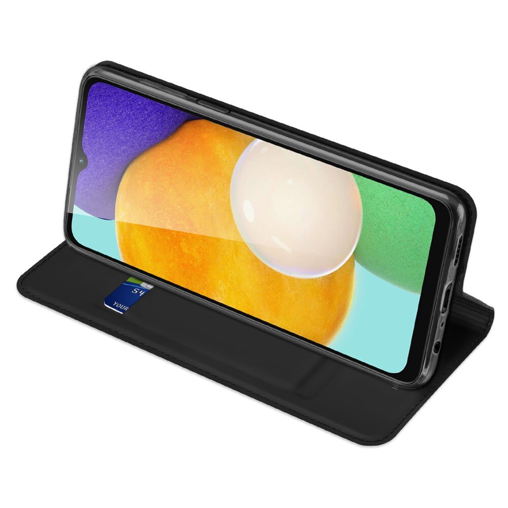 Étui portefeuille Skin Pro Series Samsung Galaxy A04s, Noir