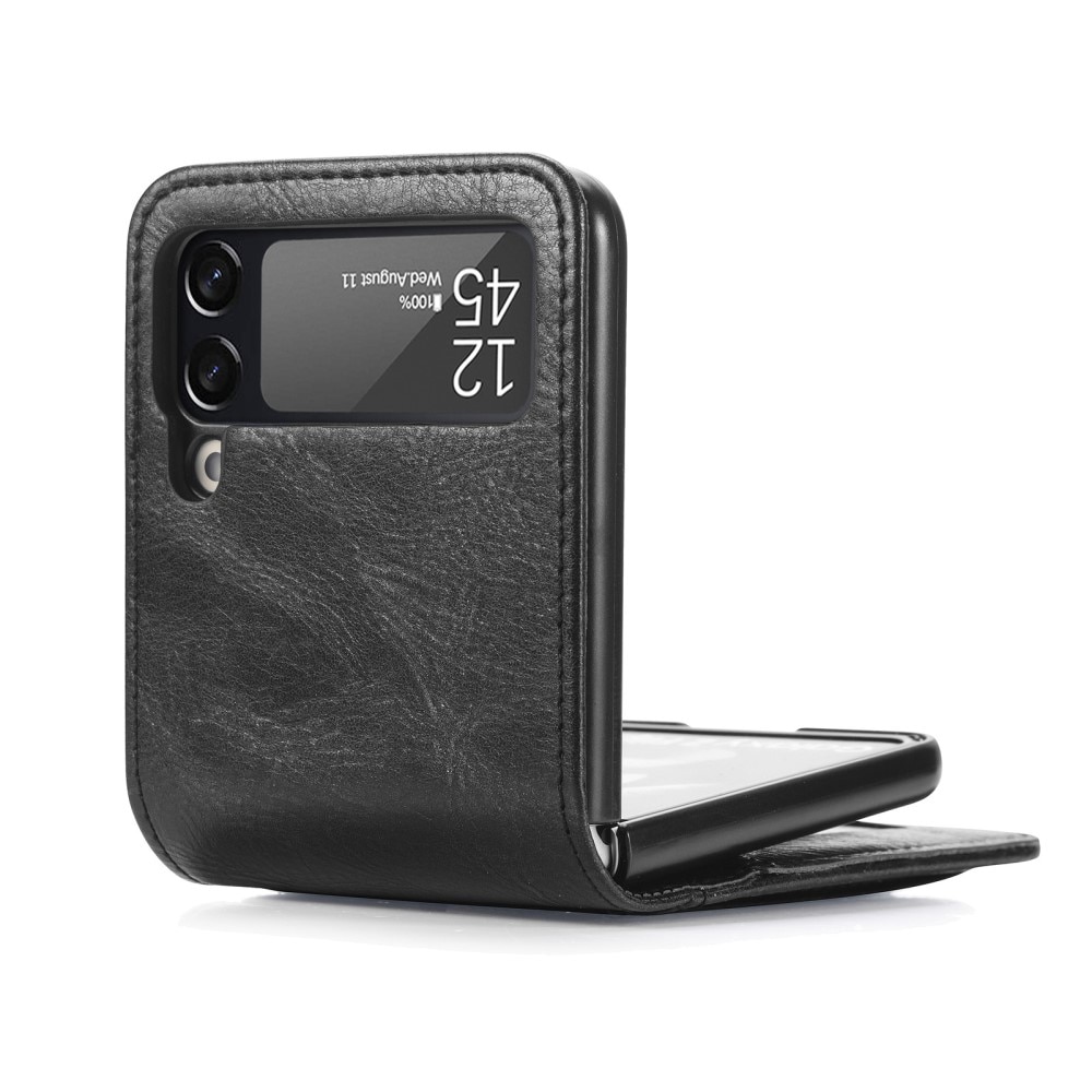 Coque portefeuille Samsung Galaxy Z Flip 3 Noir