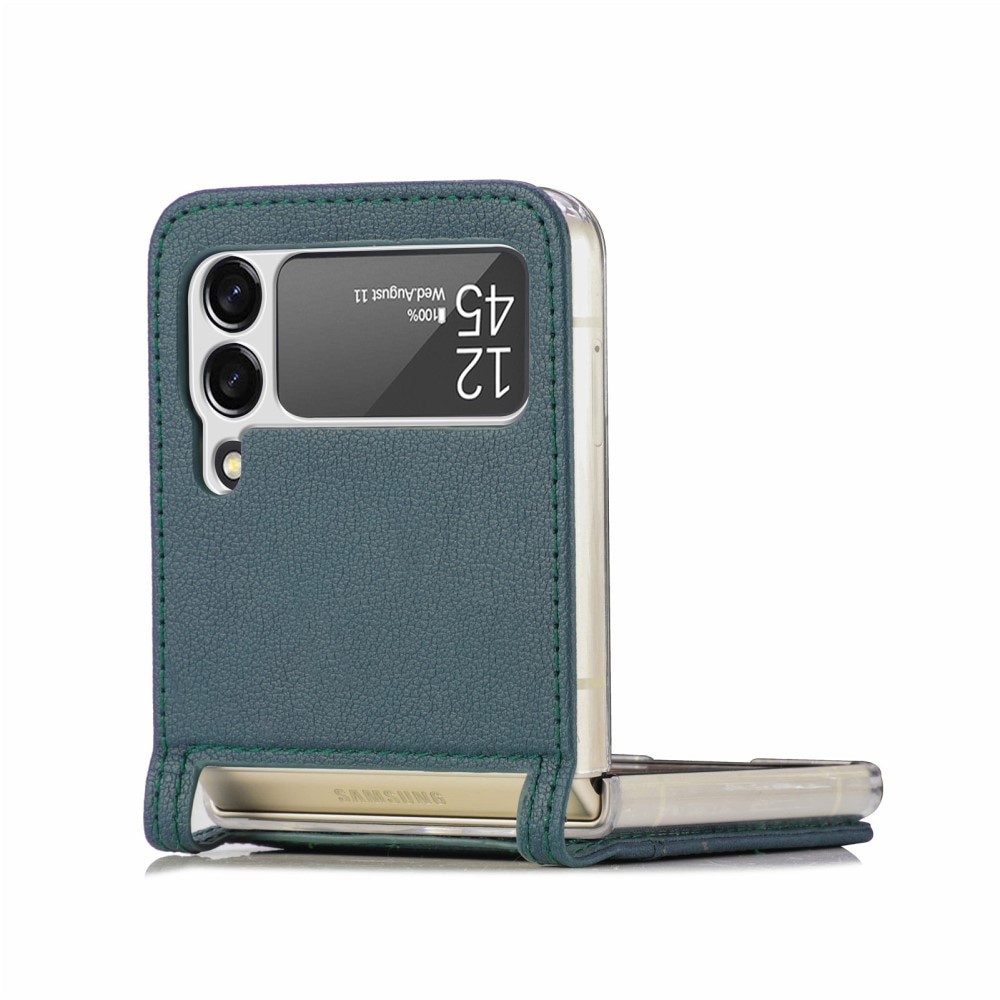 Étui portefeuille Slim Card Wallet Samsung Galaxy Z Flip 3 Vert