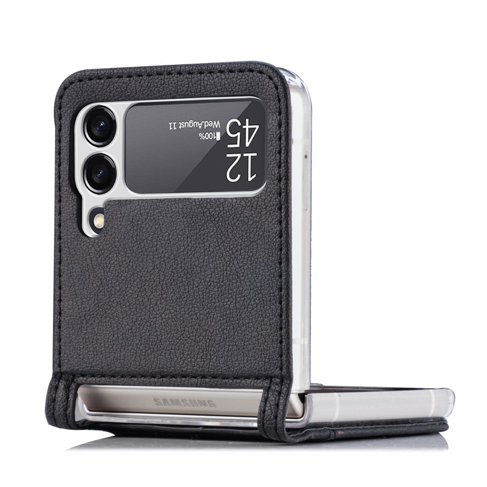 Étui portefeuille Slim Card Wallet Samsung Galaxy Z Flip 3 Noir