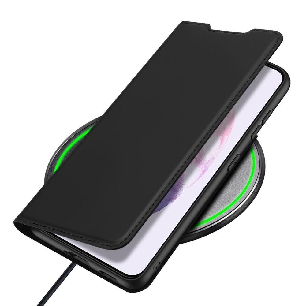 Étui portefeuille Skin Pro Series Samsung Galaxy S22, Noir