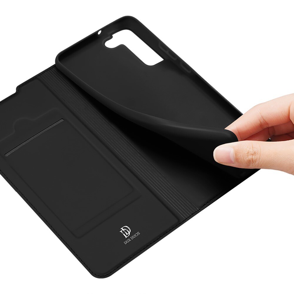 Étui portefeuille Skin Pro Series Samsung Galaxy S22, Noir