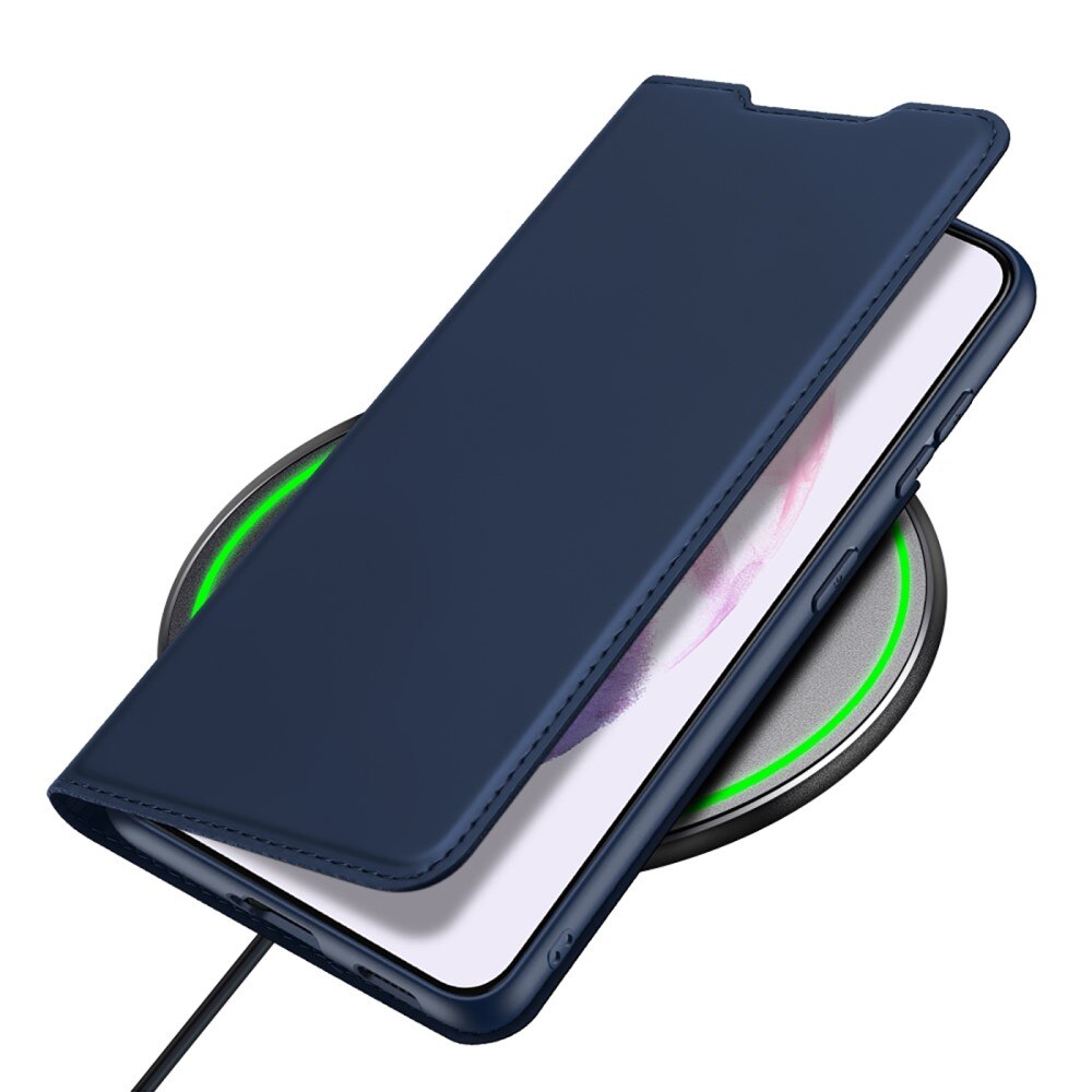 Étui portefeuille Skin Pro Series Samsung Galaxy S22, Bleu