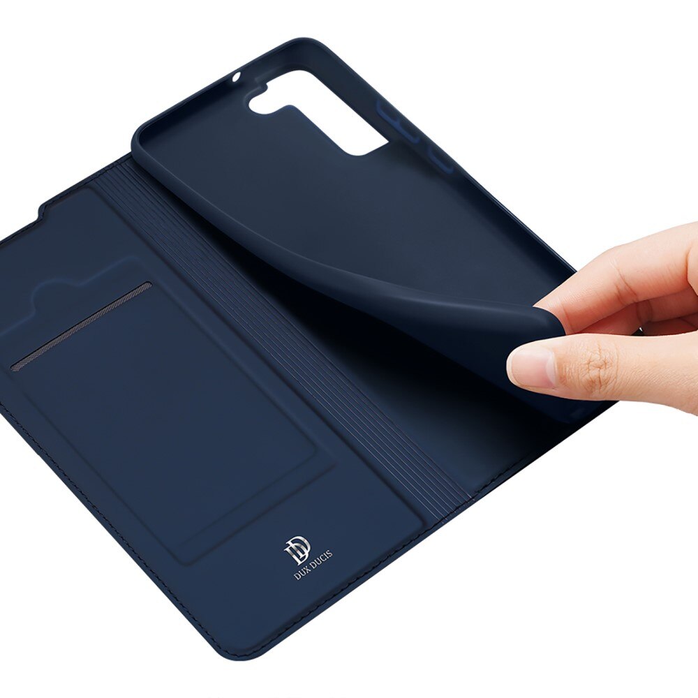 Étui portefeuille Skin Pro Series Samsung Galaxy S22, Bleu