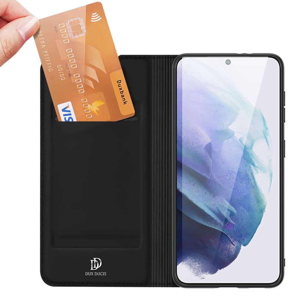 Étui portefeuille Skin Pro Series Samsung Galaxy S22 Plus, Noir
