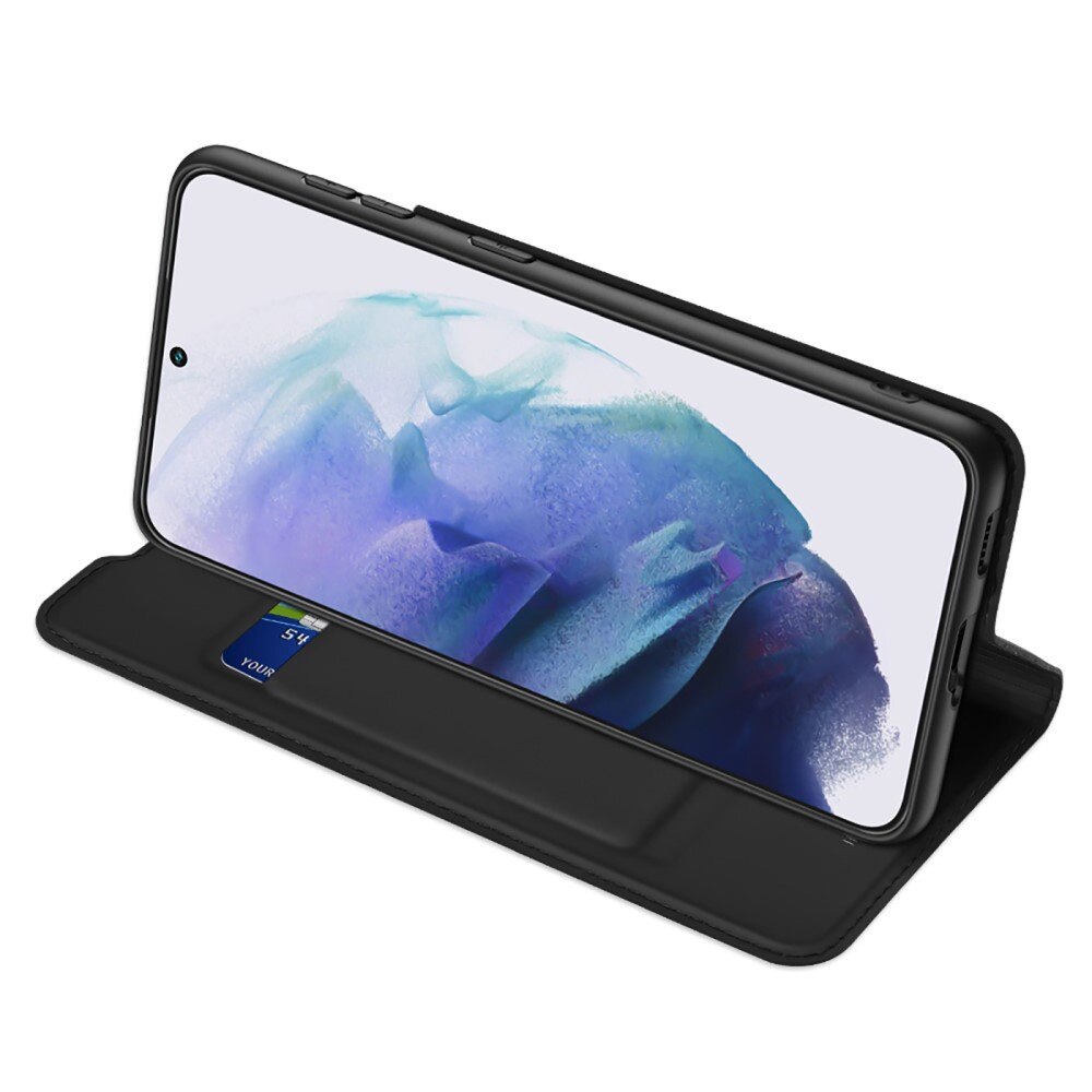 Étui portefeuille Skin Pro Series Samsung Galaxy S22 Plus, Noir