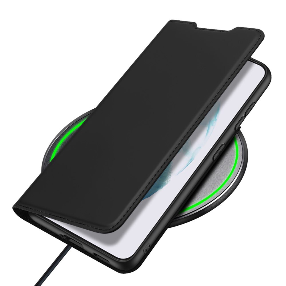 Étui portefeuille Skin Pro Series Samsung Galaxy S22 Plus, Noir