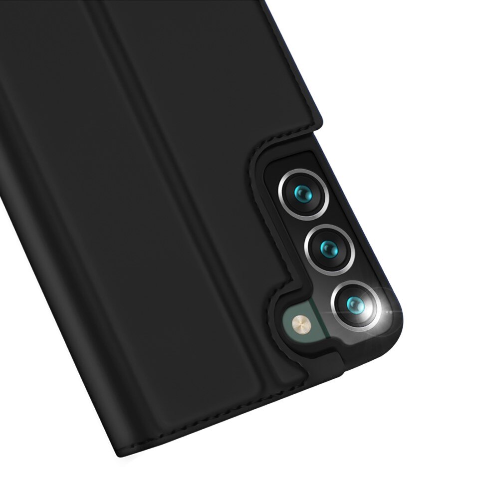 Étui portefeuille Skin Pro Series Samsung Galaxy S22 Plus, Noir