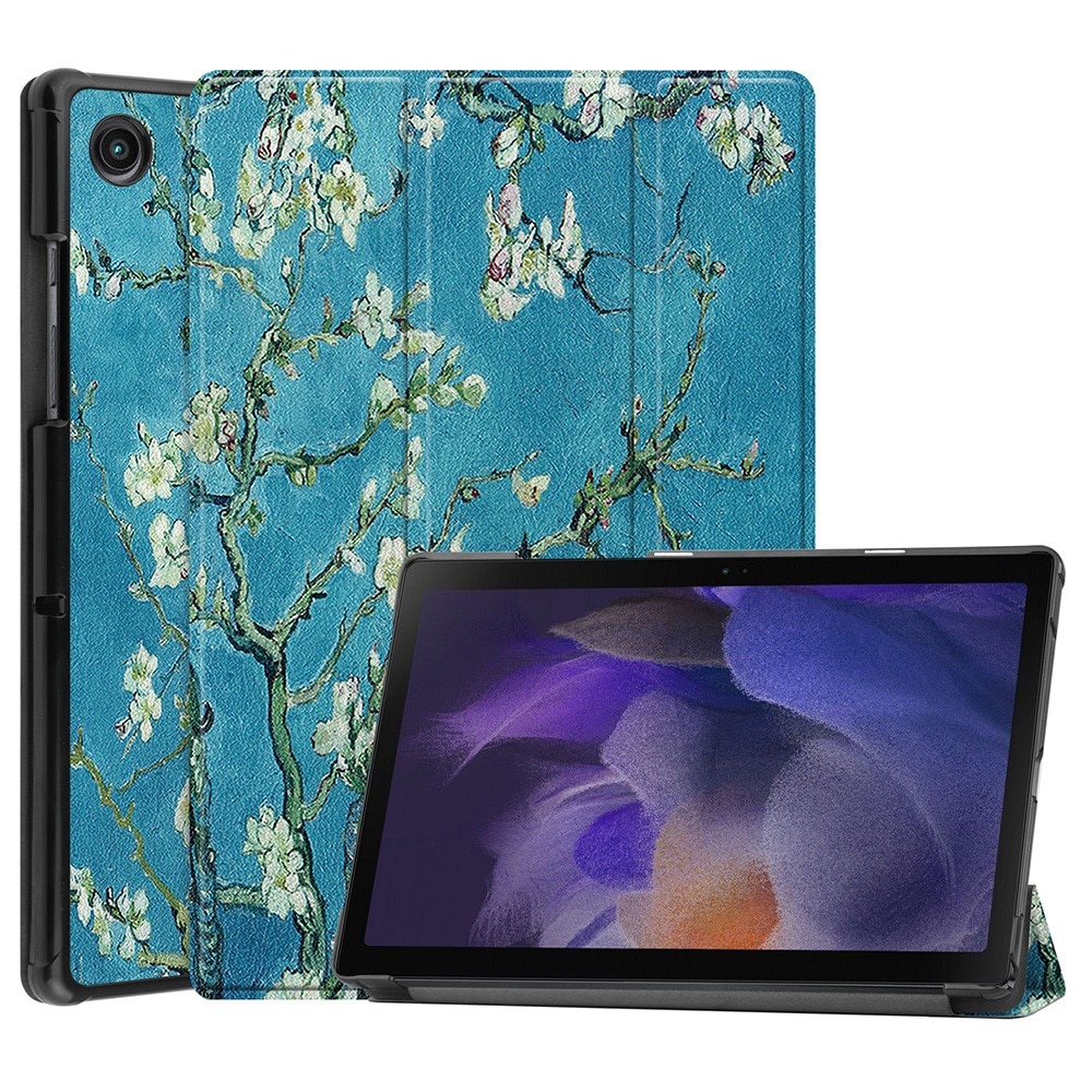 Étui Tri-Fold Samsung Galaxy Tab A8 10.5 Fleurs de cerisier