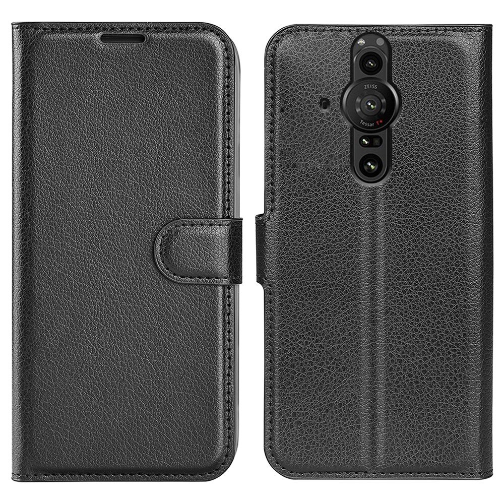 Coque portefeuille Sony Xperia Pro-I Noir