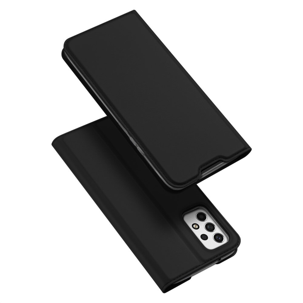 Étui portefeuille Skin Pro Series Samsung Galaxy A53, Noir