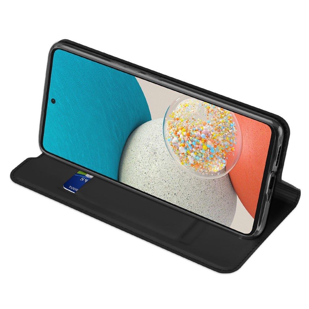 Étui portefeuille Skin Pro Series Samsung Galaxy A53, Noir