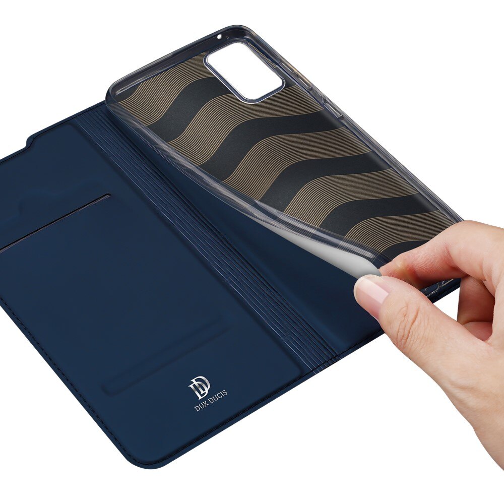 Étui portefeuille Skin Pro Series Samsung Galaxy A53, Bleu